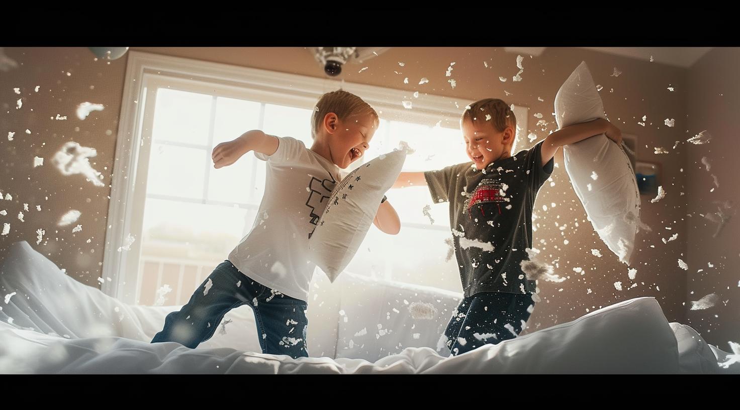 Kindersport im Wohnzimmer